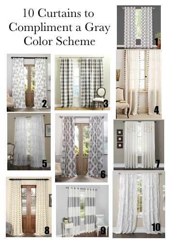 Farmhouse Curtains for Living Room