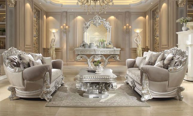 Luxurious Traditional Style Formal Living Room Set HD-3