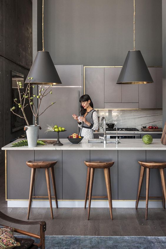 Kitchen With Gray Cabinets: Why To Choose This Trend | Decohol