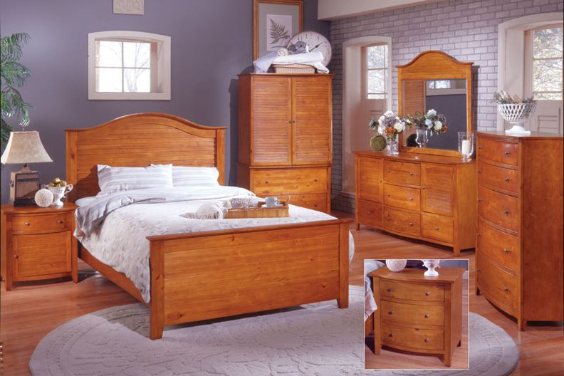 Pine with grey walls | Pine bedroom furniture, Pine furniture .