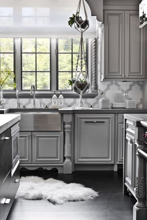 14 Best Grey Kitchen Cabinets - Design Ideas with Grey Cabine