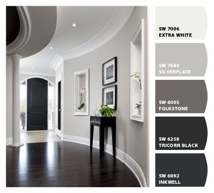 Grey Paint Colors for the Home | Home, House interior, House colo