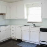 Painting oak cabinets white: An amazing transformation - Lovely Et