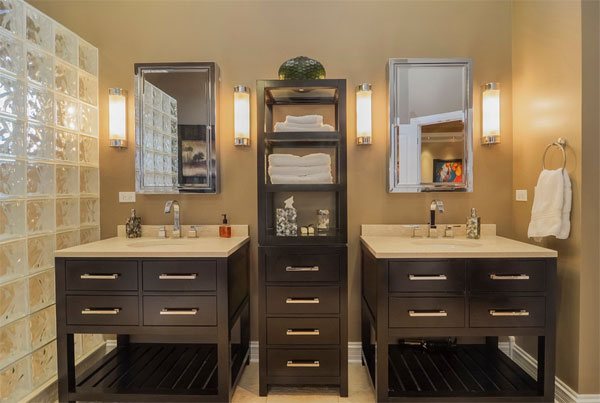 20 Clever Designs of Bathroom Linen Cabinets | Home Design Lov