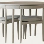 Scandanavian Design - 'Roundette' table and four tripod dining .