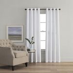 JCPenney Home Pasadena Light-Filtering Grommet-Top Single Curtain .