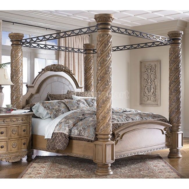 South Coast Poster Canopy Bed | Canopy bedroom sets, Canopy .