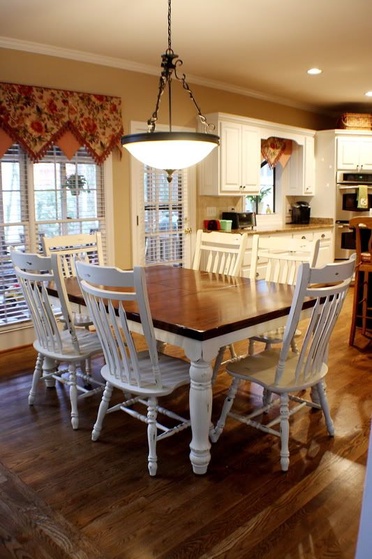 Kristen F. Davis Designs: Table and Chairs Redo | Kitchen table .