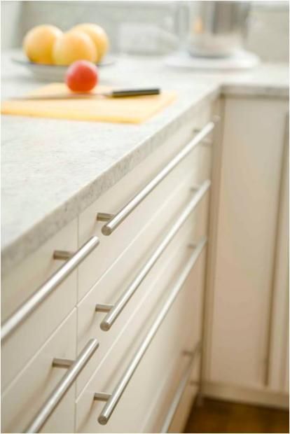 Modern stainless steel Cabinet hardware | Kitchen cabinet door .