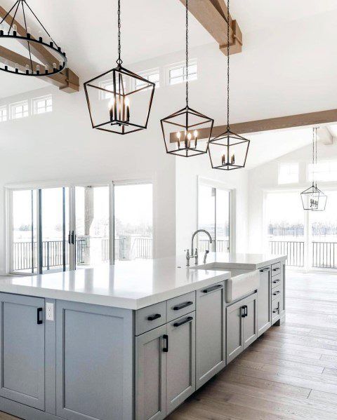 Top 50 Best Kitchen Island Lighting Ideas - Interior Light .