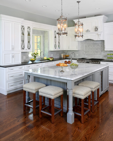 Incorporating Seating into a Kitchen Island : Normandy Remodeli