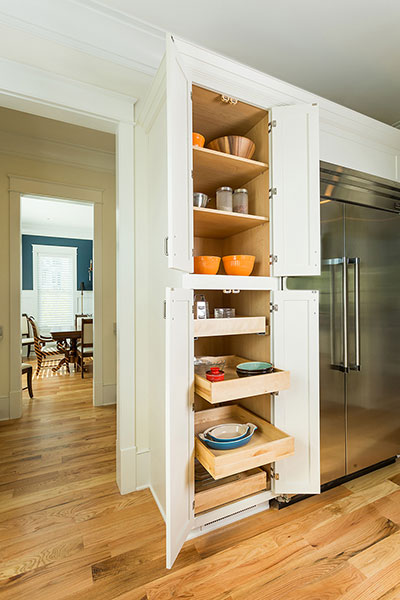 CliqStudios Tall Kitchen Pantry Cabinet With Pull-out Shelv