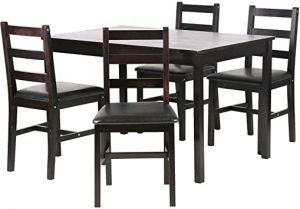 Amazon.com - Dining Table Set Kitchen Dining Table Set Wood Table .