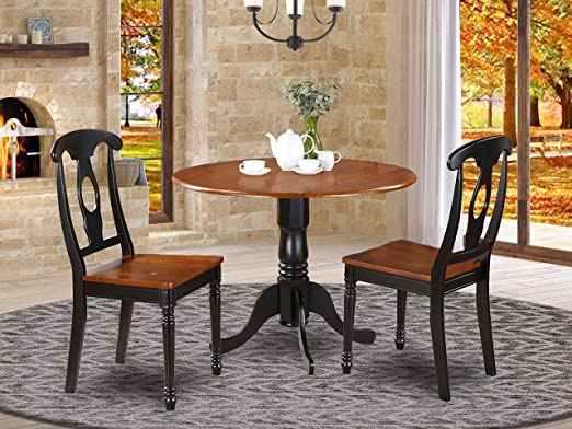 Amazon.com - 3 Pc small Kitchen Table set- small Table and 2 .