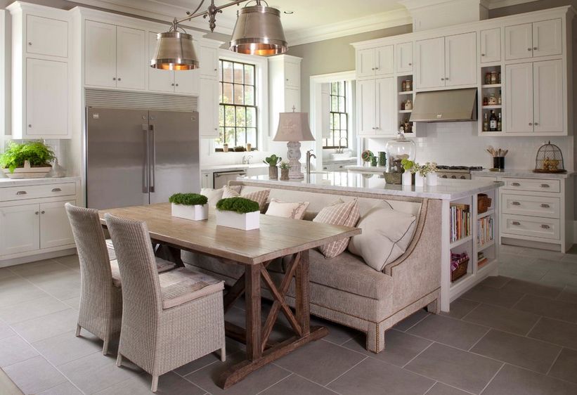 How A Kitchen Table With Bench Seating Can Totally Complete Your Ho