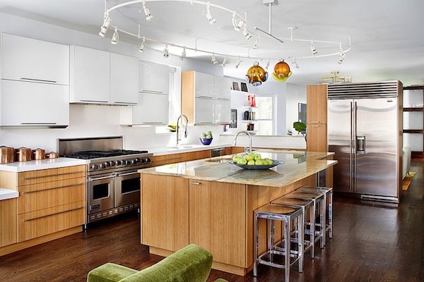 Kitchen Track Lighting Area Rugs grey and copper kitchen ideas .