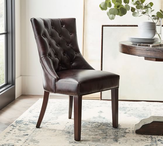 Leather Dining Room Chairs