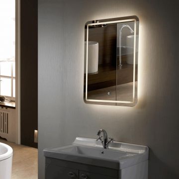 LED Bath mirrors, buy Frameless LED Lighted Hotel Luxury Bathroom .