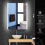 Amazon.com: HEYNEMO 32"x24" Bluetooth Bathroom LED Lighted Vanity .