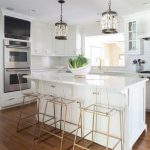 Shells Pendant Lights Over Island - Transitional - Kitch