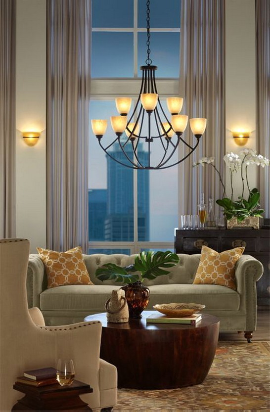 Beautiful Living Room Ceiling Lights, Living Room Lighting Ideas .