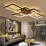 Modern acrylic LED ceiling light living room lighting chandelier + .