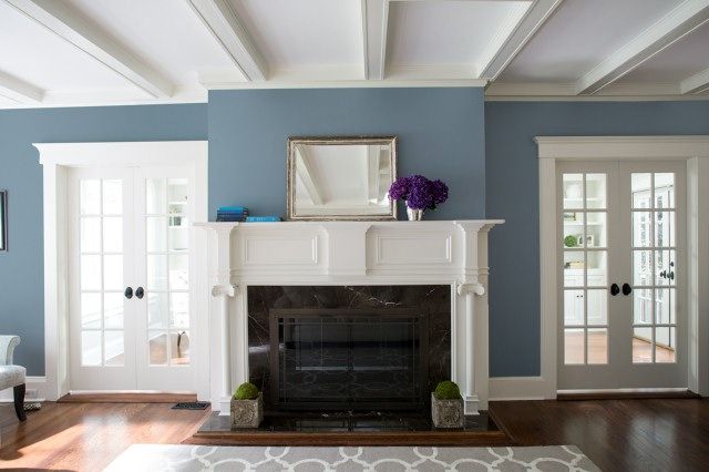 Living Room Color Ideas & Inspiration | Benjamin Moore | Blue .