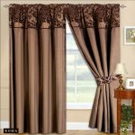 Attractive brown curtains for living room – Designalls in 2020 .