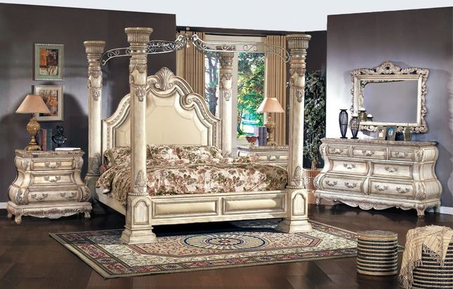 Victorian Canopy Bed | Four Poster Bedroom Sets | Shop Factory Dire