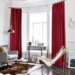 Amazon.com: Burgundy Red Curtains Velvet Drapes Bedroom Window .