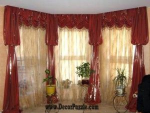 luxury classic curtains and drapes 2015, red curtains designs for .