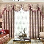 Amazon.com: Queen's House Luxury Curtains for Living Room Pattern .