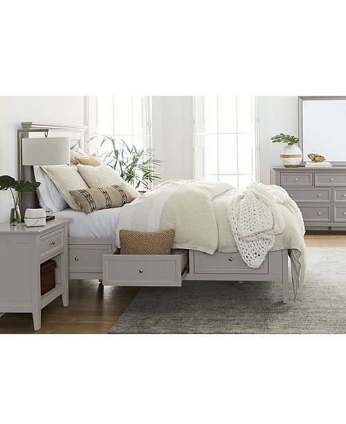 Furniture Sanibel Storage Bedroom Furniture, 3-Pc. Set (Queen Bed .