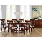 Furniture Closeout! Bordeaux Double Pedestal Dining Room Furniture .