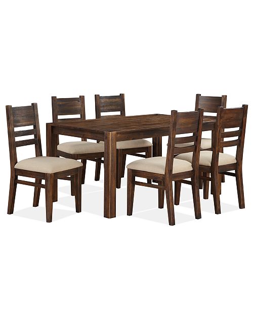 Furniture Avondale 7-Pc. Dining Room Set, Created for Macy's .