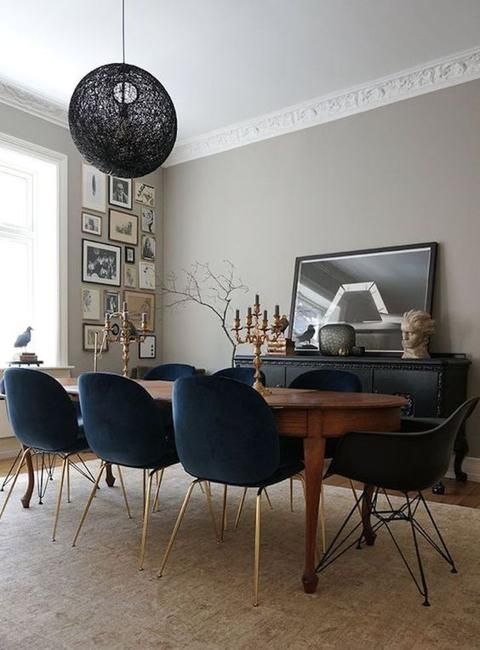 How to Mix and Match Dining Chairs and Use Colors in Dining Room .