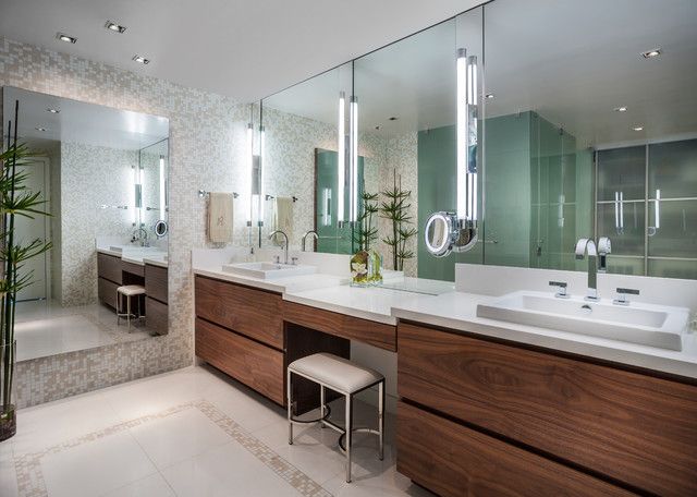 Bathroom » Luxurious Modern Bathroom Vanities In Floating Design .