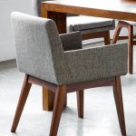 Chanel Volcanic Gray Dining Chair | Dining chairs, Gray dining .