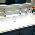long bathroom sinks double faucet trough sink trough sink bathroom .