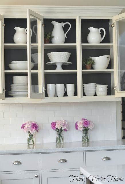 Honey We're Home: Painted Kitchen Cabinets | Painting kitchen .