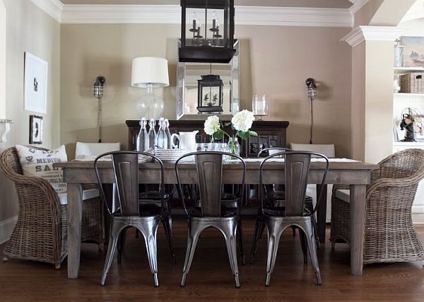 Stylish Bistro Chairs for a European Touch | Cottage dining rooms .