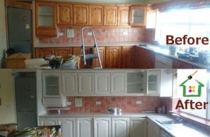 47 Ideas For Kitchen Paint Cabinets Before And After Layout .