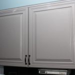 Cabinet in Behr Cathedral Gray (the darker sample paint) | Kitchen .