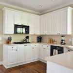 Painted Kitchen Cabinets Before and After | Kitchen cabinets .