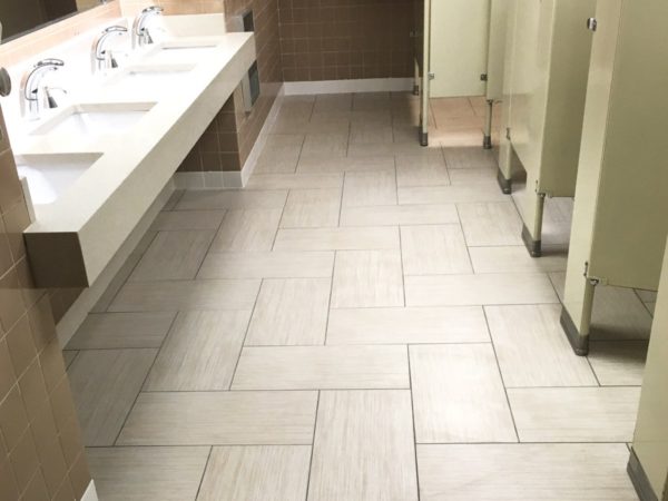 Porcelain Bathroom Tile Alternative   Decorations