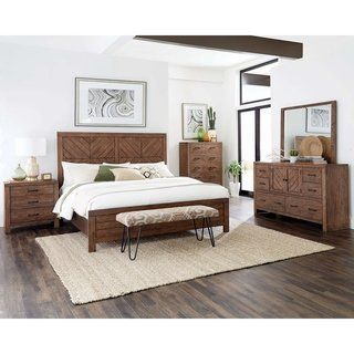 Carbon Loft Gomer Brown 5-piece Bedroom Set (Queen) in 2020 .