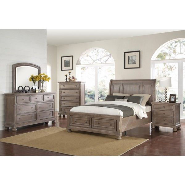 MB74 Pewter Vintage Queen Bedroom S