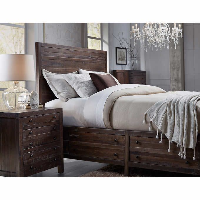 Torsten 6-Piece Queen Storage Bedroom Set | Small bedroom, Solid .