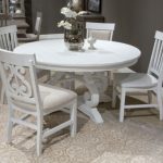 Bronwyn Chalk White 60" Round Dining Room Set - 1StopBedroom