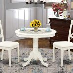 Amazon.com - East-West Furniture Modern Dining Table Set- 2 .